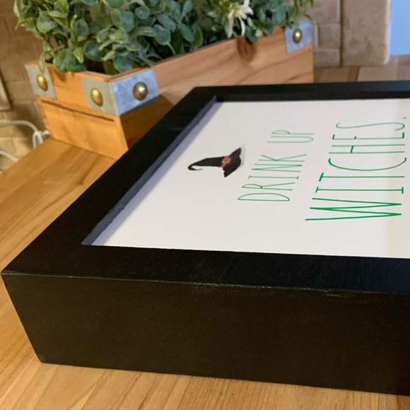 RAE DUNN “DRINK UP WITCHES” FARMHOUSE WOOD SIGN - Picture 5 of 9